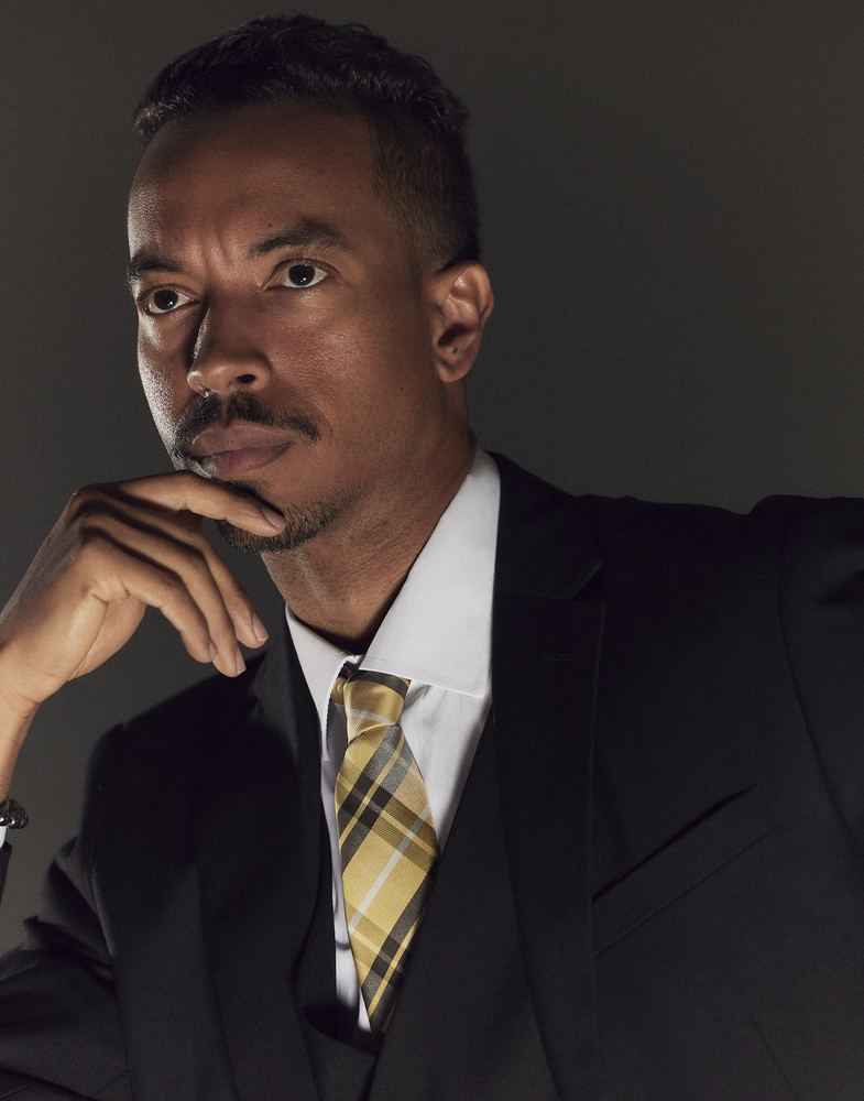 John Wood Jr., studio portrait